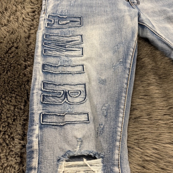 Men's Amiri jeans, size 34, light blue - Picture 2 of 7